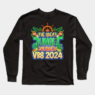 2024 Vacation Bible School Summer Camp Long Sleeve T-Shirt